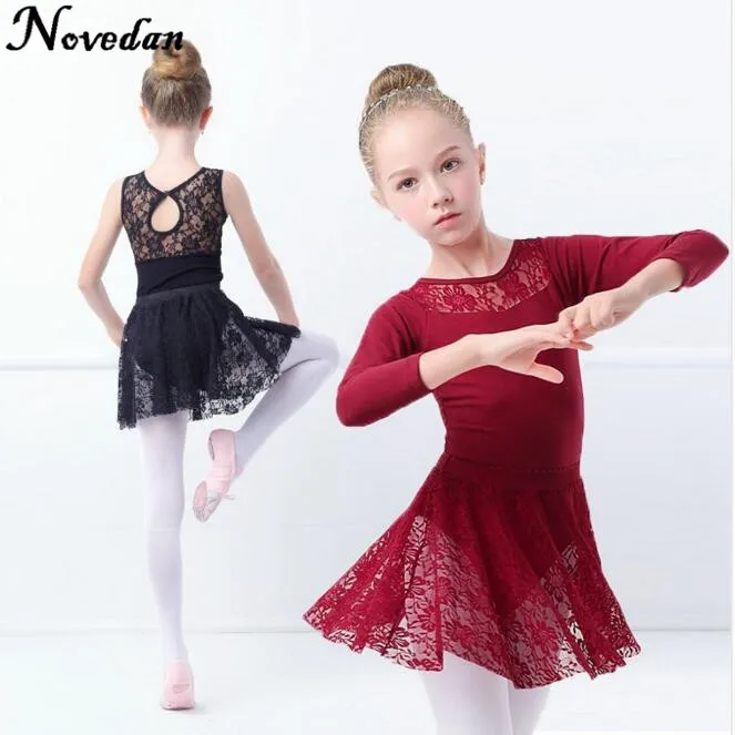 Sexy Black Sleeveless/ Long Sleeve Lace Ballet Dance Suit Girls Kids Children Mesh Dance Leotard Clothes Lace Skirt Set
Sexy Black Sleeveless/ Long Sleeve Lace Ballet Dance Suit Girls Kids Children Mesh Dance Leotard Clothes Lace Skirt Set