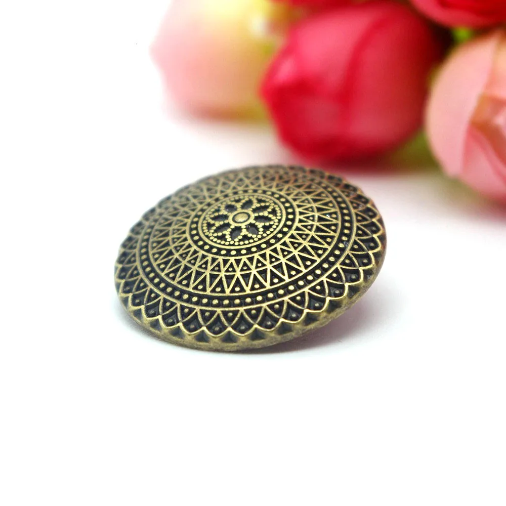 10 PCs Metal Sewing Buttons Scrapbooking Round Shank RetroStyle 25mm Dia. Costura Botones Decorate bottoni botoes M1002
10 PCs Metal Sewing Buttons Scrapbooking Round Shank RetroStyle 25mm Dia. Costura Botones Decorate bottoni botoes M1002