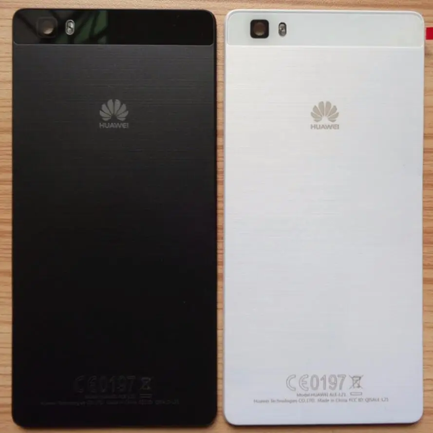 Для HUAWEI P8 lite задняя крышка Дверь сзади Панель плиты Стекло Корпус Замена