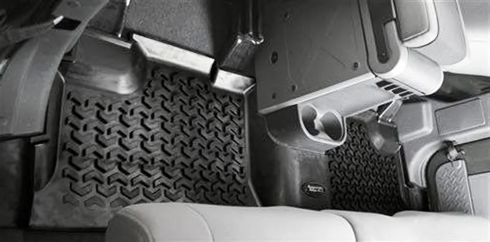 New Bolaxin 3D Slush Rubber Rear Row Floor Mats Pad Liner Carpets for 2007-2017 Jeep Wrangler JK 2-Door ( 2pcs/set , Black )
New Bolaxin 3D Slush Rubber Rear Row Floor Mats Pad Liner Carpets for 2007-2017 Jeep Wrangler JK 2-Door ( 2pcs/set , Black )