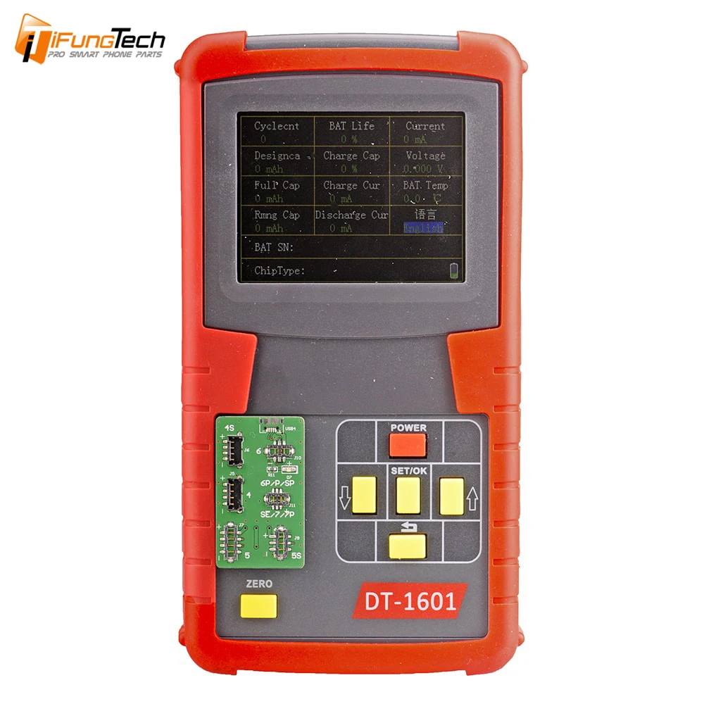 Mobile Phone Battery Tester Multi-battery CapacEity Detector Cycle Count Reset for iPhone4/4S/5G/5S/6p/7
Mobile Phone Battery Tester Multi-battery CapacEity Detector Cycle Count Reset for iPhone4/4S/5G/5S/6p/7