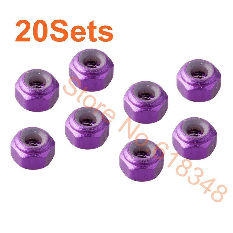 Wholesale 20Sets 8pcs/Set Alum Nylon Nut M3 HSP 02102 Spare Parts Upgrade For 1/10 RC Model Car 102048 122048
Wholesale 20Sets 8pcs/Set Alum Nylon Nut M3 HSP 02102 Spare Parts Upgrade For 1/10 RC Model Car 102048 122048