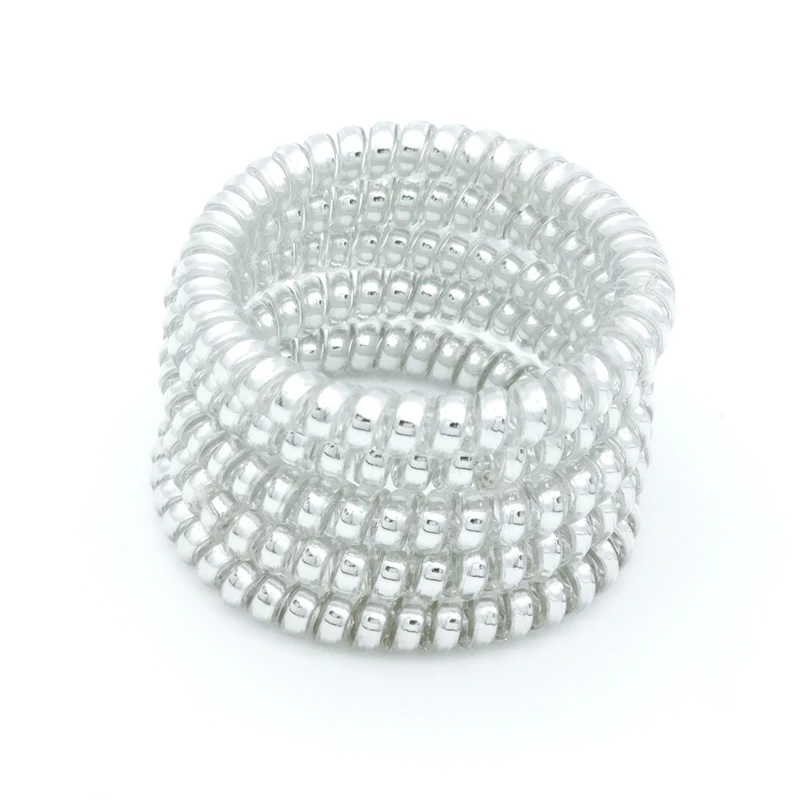 Lots 10Pcs Size 4.5CM Telephone Wire Line Rope Elastic Hair Bands Ponytail Holder Hair Jewelry Hair Scrunchy Gum
Lots 10Pcs Size 4.5CM Telephone Wire Line Rope Elastic Hair Bands Ponytail Holder Hair Jewelry Hair Scrunchy Gum