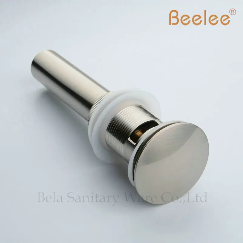 Beelee BL8101N Бесплатная доставка никель матовая медь Выдвижная сливная раковина с
