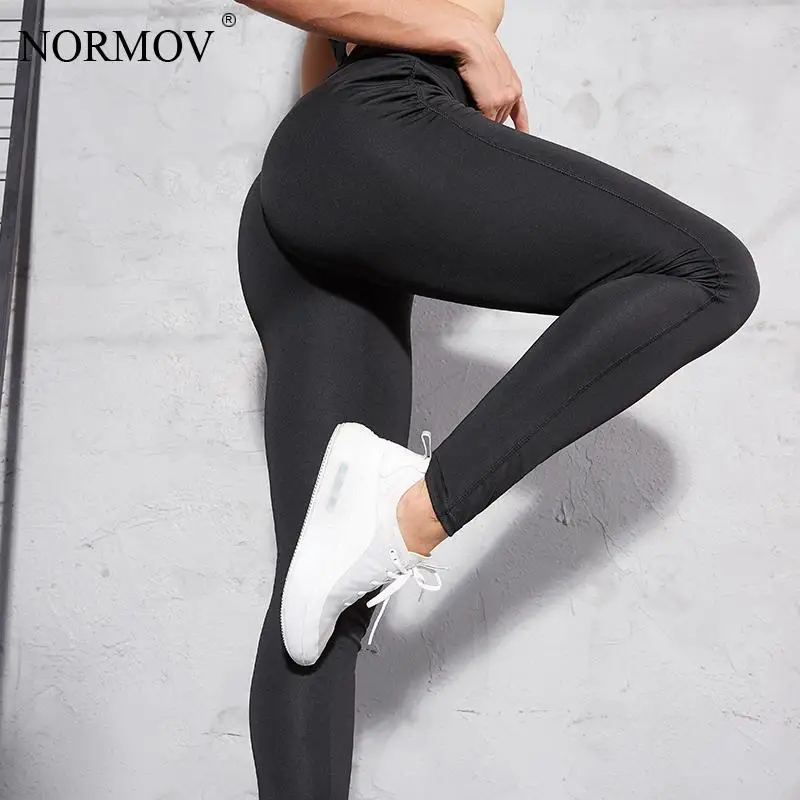 NORMOV Sexy Push Up High Waist Leggings Solid Color Fitness Workout Leggings Women Black Slim Leggings Fitness Feminina
NORMOV Sexy Push Up High Waist Leggings Solid Color Fitness Workout Leggings Women Black Slim Leggings Fitness Feminina