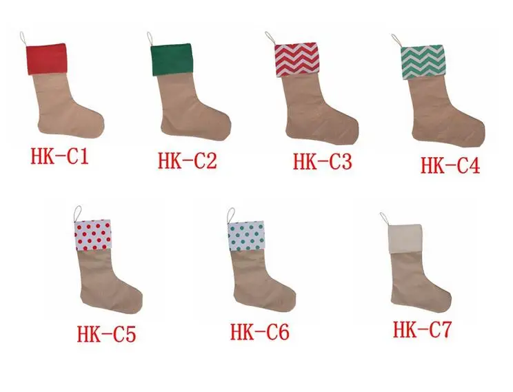 100pcs/lot 2018 Personalized Christmas Stockings Gifts mix 7 Design Burlap Cotton Striped Socks For Xmas Tree Decoration
100pcs/lot 2018 Personalized Christmas Stockings Gifts mix 7 Design Burlap Cotton Striped Socks For Xmas Tree Decoration