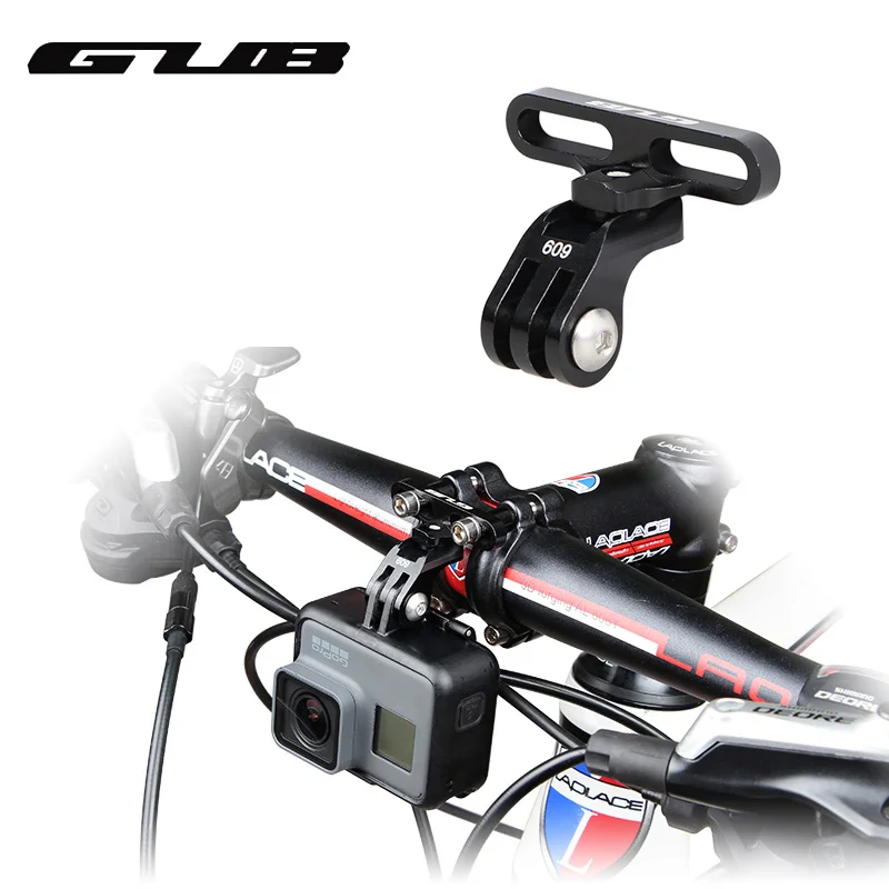 GUB 609 Aluminum Bicycle Holder Adapter For GoPro Camera Light Lamp Rack Accessory Digital Cameras Bike Stem Mount Holder
GUB 609 Aluminum Bicycle Holder Adapter For GoPro Camera Light Lamp Rack Accessory Digital Cameras Bike Stem Mount Holder
