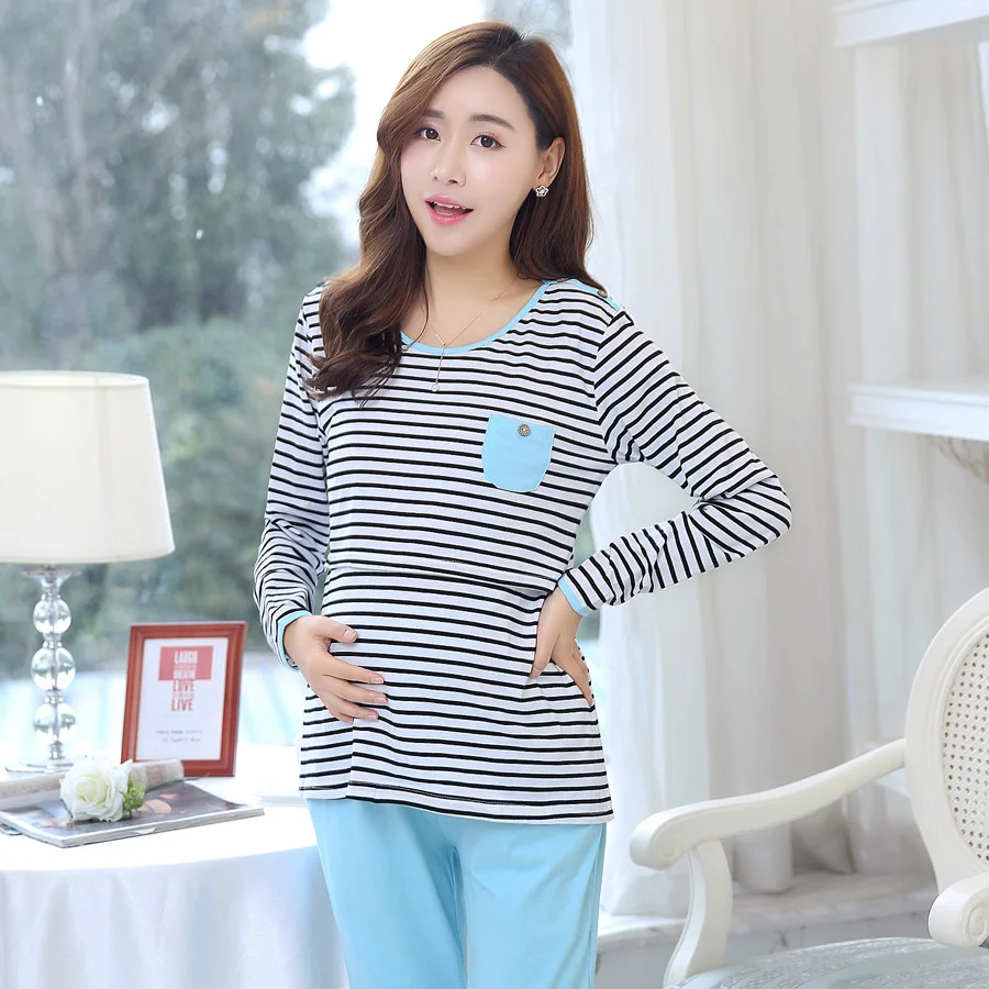Pajamas set maternity pregnant women's nightwear spring autumn nursing top and pant set home suit long sleeve pants sportswear
Pajamas set maternity pregnant women's nightwear spring autumn nursing top and pant set home suit long sleeve pants sportswear