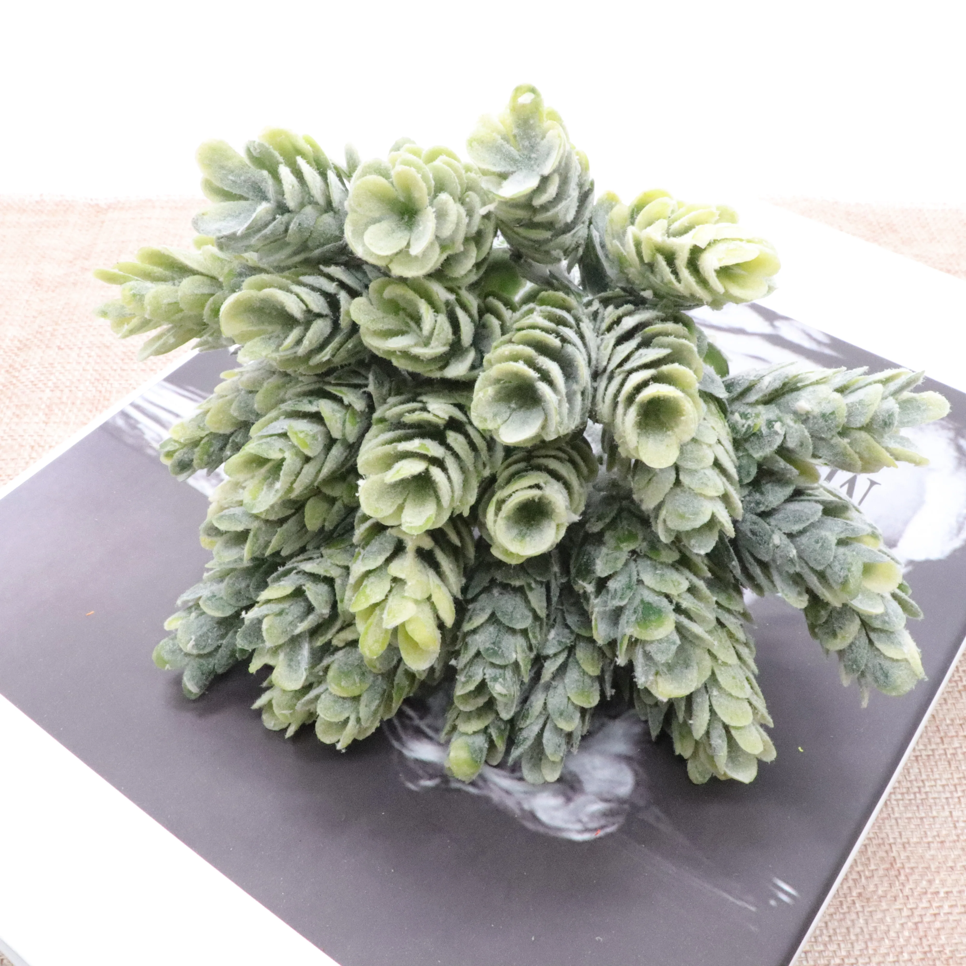 30 головок долларов США/сосновая шишка моделирование ананас трава искусственные