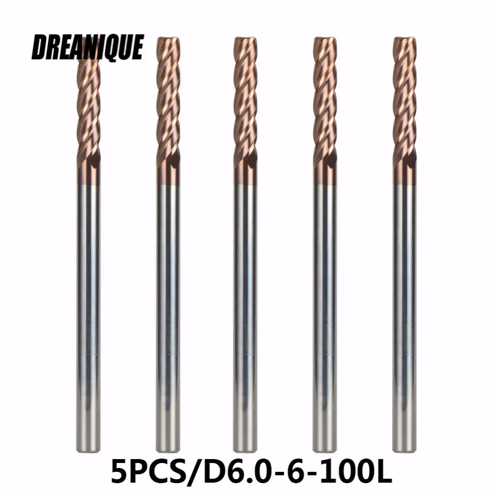 5pcs/lot D6-6-100 Tungsten Steel End Mills 4 Flute Flattened Head Milling Cutters End mills TiALN Coated Tools Free Shipping
5pcs/lot D6-6-100 Tungsten Steel End Mills 4 Flute Flattened Head Milling Cutters End mills TiALN Coated Tools Free Shipping