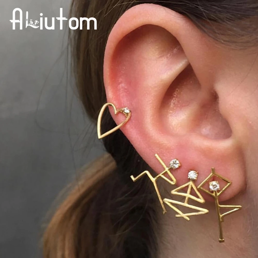 ALIUTOM, 4 шт./компл., женские серьги серебристого цвета в стиле стимпанк, богемные, в стиле ретро, с полыми кристаллами
ALIUTOM, 4 шт./компл., женские серьги серебристого цвета в стиле стимпанк, богемные, в стиле ретро, с полыми кристаллами