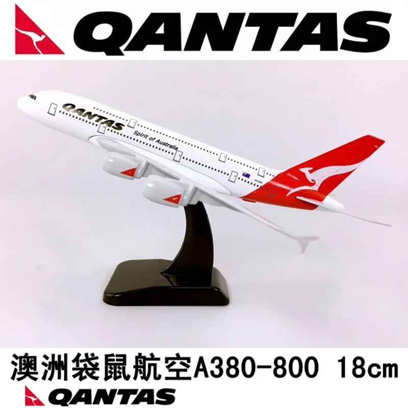 Самолёт Airbus A380 QANTAS, 18 см, 1:400, статическая Прочная Модель из сплава с базовым дисплеем, коллекция игрушек
Самолёт Airbus A380 QANTAS, 18 см, 1:400, статическая Прочная Модель из сплава с базовым дисплеем, коллекция игрушек