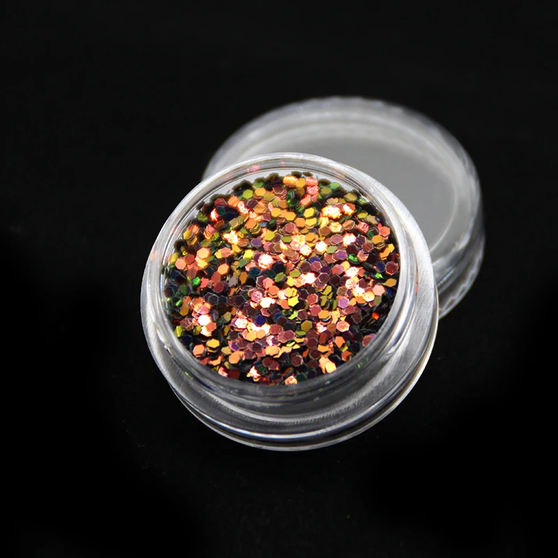 1/24'' Rainbow Monochrome UV Color Change Sequin Women Cosmetic Grade Beauty Body Face Hexagon 1MM Nail Art Glitter Manicure
1/24'' Rainbow Monochrome UV Color Change Sequin Women Cosmetic Grade Beauty Body Face Hexagon 1MM Nail Art Glitter Manicure
