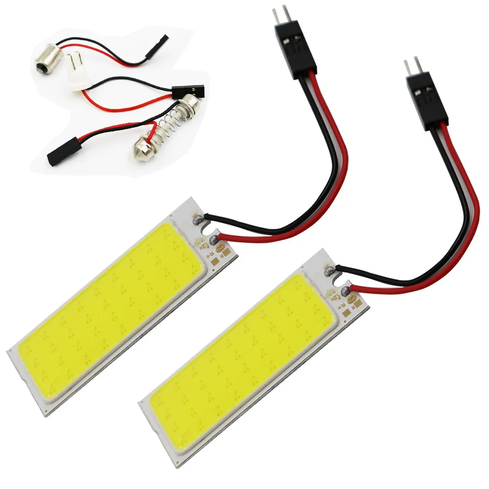 YSY 20X T10 BA9S COB Chip 36SMD LED Light Car Light Source Auto Interior Light Panel Reading Map Bulb Lamp Festoon Dome Adapter
YSY 20X T10 BA9S COB Chip 36SMD LED Light Car Light Source Auto Interior Light Panel Reading Map Bulb Lamp Festoon Dome Adapter