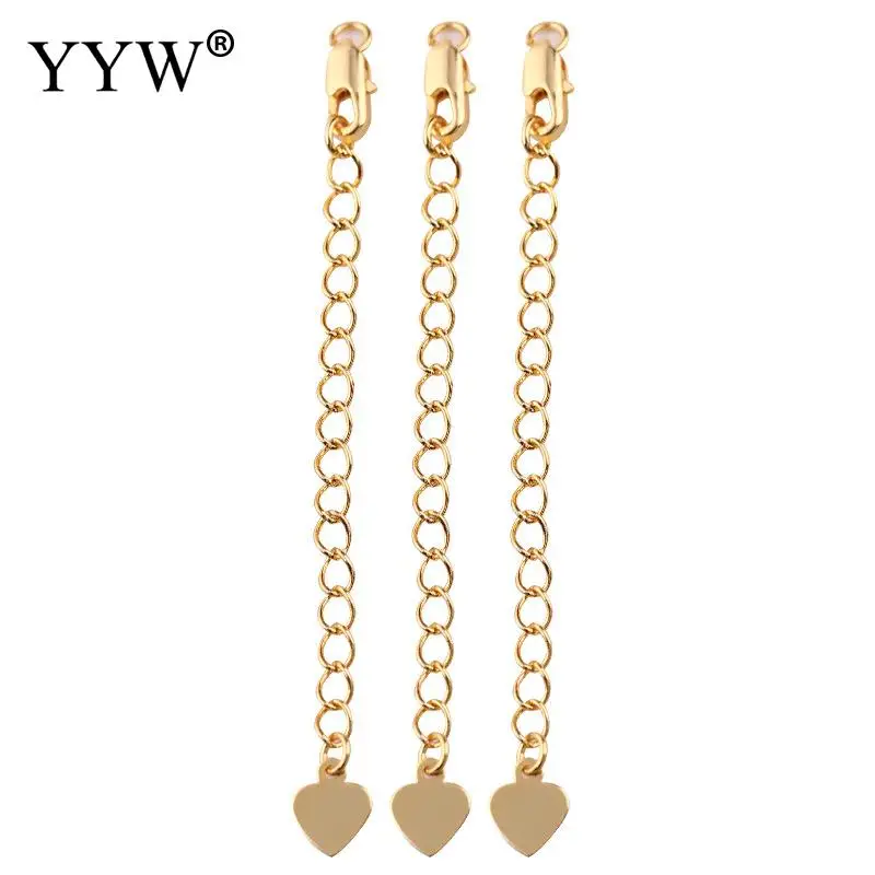 YYW 5pcs/Lot 70mm Length Extended Chain With Lobster Clasps Heart Dropped Necklace Bracelet Extension Bulk DIY Jewelry Making
YYW 5pcs/Lot 70mm Length Extended Chain With Lobster Clasps Heart Dropped Necklace Bracelet Extension Bulk DIY Jewelry Making