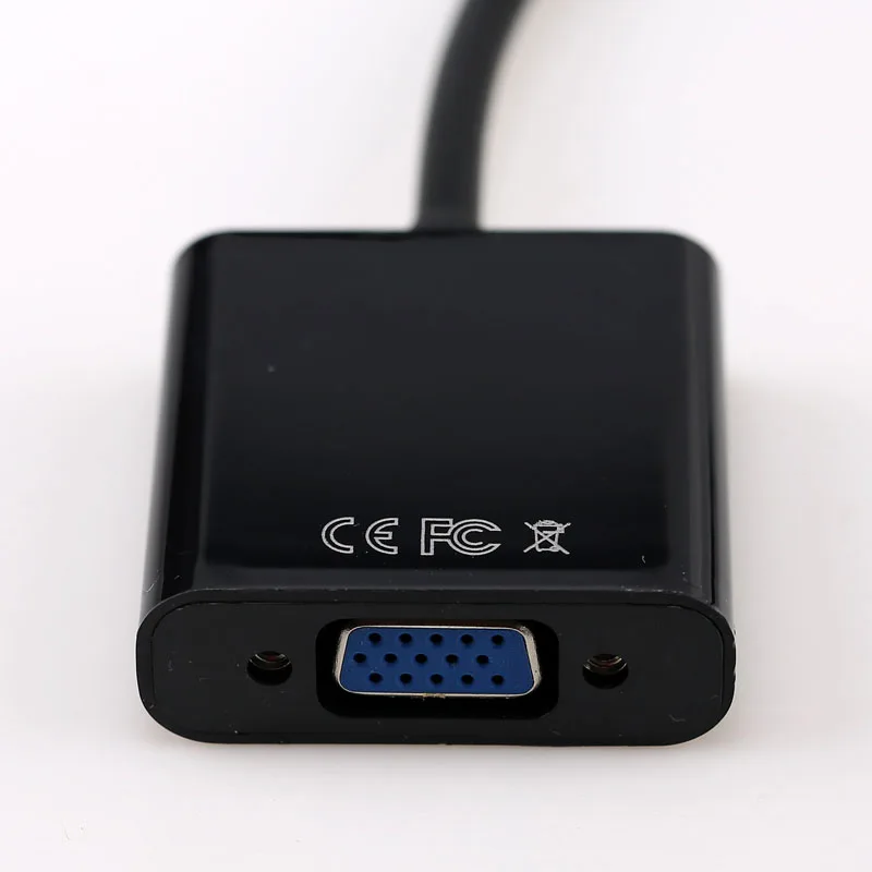 Восьмифицевый Мужской DisplayPort DP в VGA видео кабель удлинитель конвертер для