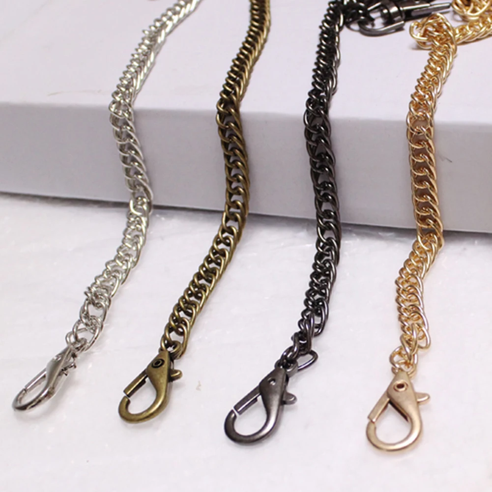 New Arrival 120cm Iron Shoulder Bag Strap Chains DIY Replacement Gold Silver Small Handbags Bag Chain Bag Accessories Handles
New Arrival 120cm Iron Shoulder Bag Strap Chains DIY Replacement Gold Silver Small Handbags Bag Chain Bag Accessories Handles