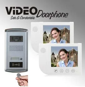 ZHUDELE, Новое поступление, роскошный видеодомофон 8,3 дюйма с HD-камерой 700TVLine, разблокировка ID-картой ночного видения для 2-квартир 1V2
ZHUDELE, Новое поступление, роскошный видеодомофон 8,3 дюйма с HD-камерой 700TVLine, разблокировка ID-картой ночного видения для 2-квартир 1V2