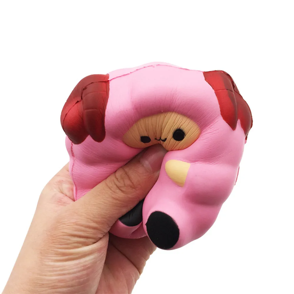 Squishi Kawaii анималы силиконовая игрушка сжимаемая овечка крем ароматическая