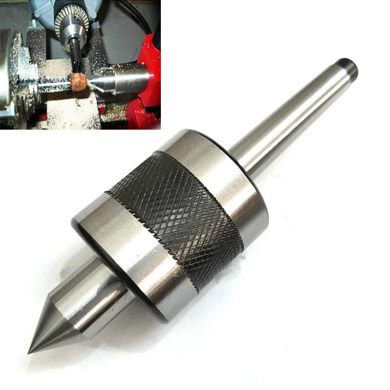 1Pc MT1/MT2 Precision Live Center Morse Taper Triple Bearing Steel Lathe Arbor Machine Revolving Tool for High Speed Turning CNC
1Pc MT1/MT2 Precision Live Center Morse Taper Triple Bearing Steel Lathe Arbor Machine Revolving Tool for High Speed Turning CNC