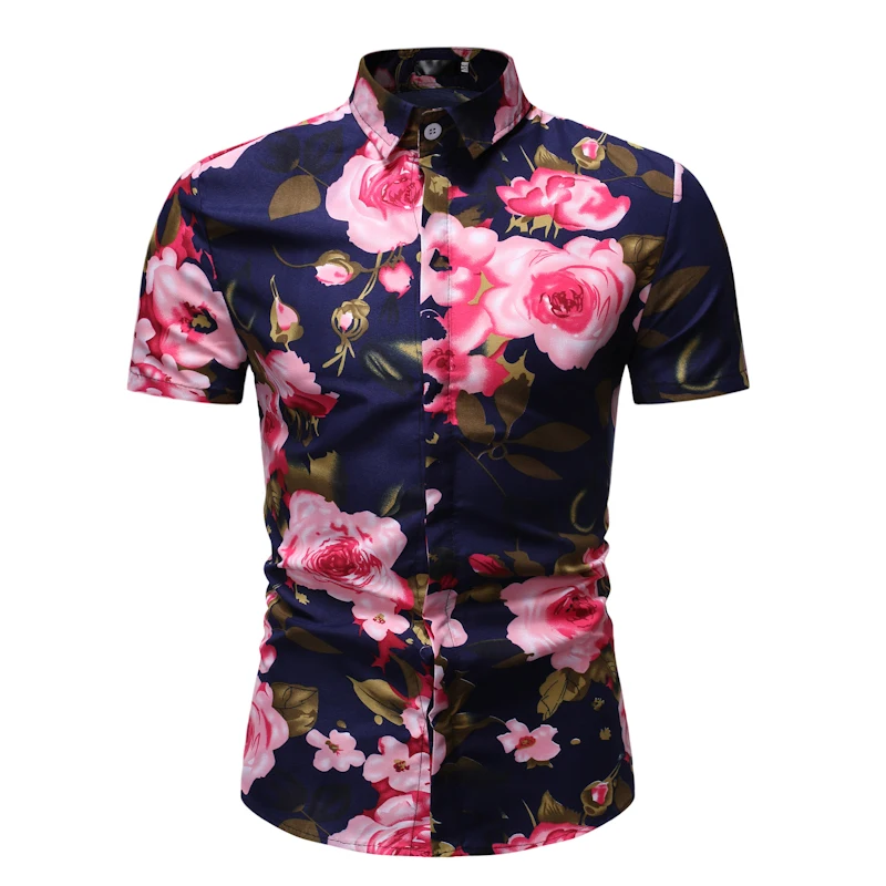 YASUGUOJI New 2019 Summer Mens Casual Red Floral Print Short Sleeve Shirt Fashion Luxury Men Shirt Mens Hawaiian Shirt
YASUGUOJI New 2019 Summer Mens Casual Red Floral Print Short Sleeve Shirt Fashion Luxury Men Shirt Mens Hawaiian Shirt