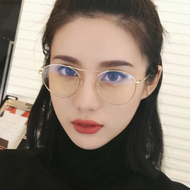 KOTTDO New Arrival Women Round Clear Frame Eyeglasses Transparent Gold Glasses Metal Vintage Prescription Eyewear Eyewear
KOTTDO New Arrival Women Round Clear Frame Eyeglasses Transparent Gold Glasses Metal Vintage Prescription Eyewear Eyewear