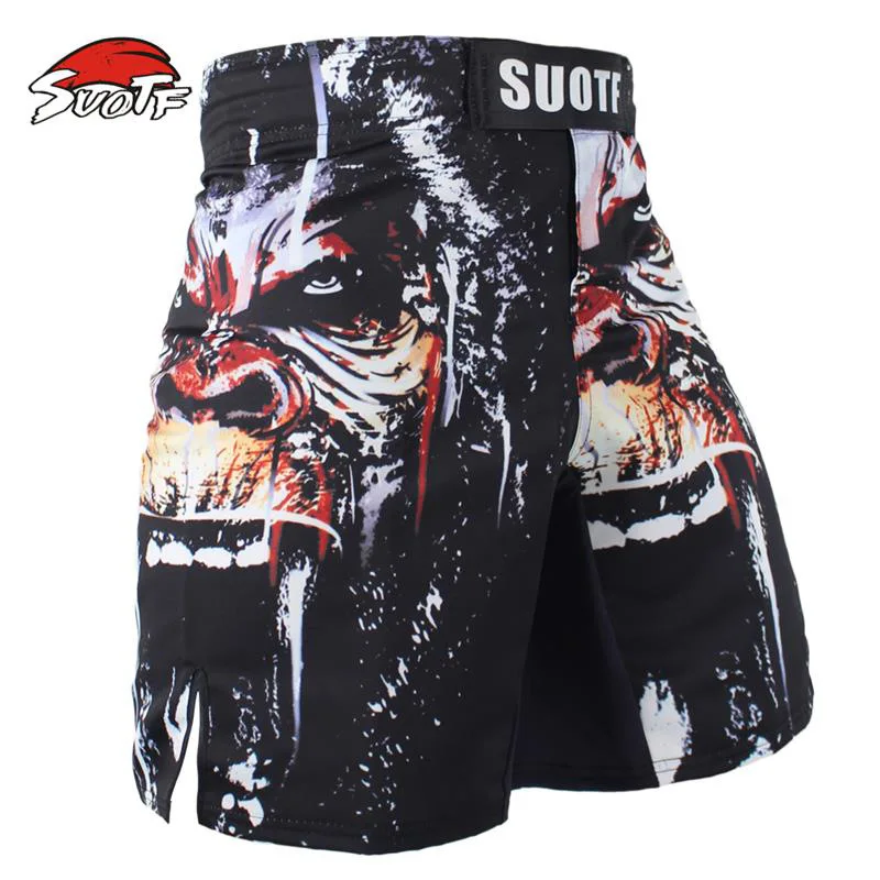 Elastic MMA Shorts Boxing Trunks Angry Raged Gorilla Sports Fitness Gym Pants Muay Thai Training Shorts Kickboxing Boxe Shorts
Elastic MMA Shorts Boxing Trunks Angry Raged Gorilla Sports Fitness Gym Pants Muay Thai Training Shorts Kickboxing Boxe Shorts