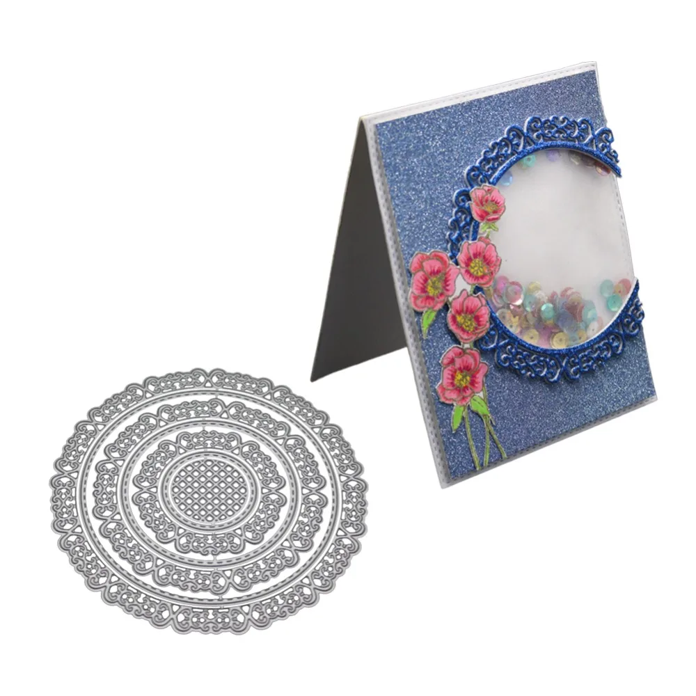 Cutting Dies Circle Frames Metal Stencil And Stamps For DIY Scrapbooking Embossing Card Making Craft background Dies New 2019
Cutting Dies Circle Frames Metal Stencil And Stamps For DIY Scrapbooking Embossing Card Making Craft background Dies New 2019