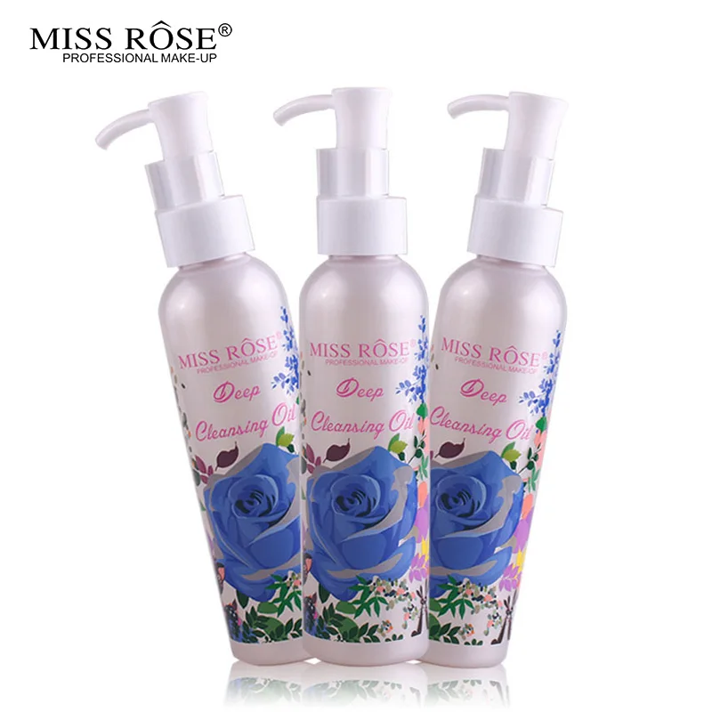 Miss Rose средство для снятия макияжа косметика очищающее масло лица 120 мл ЖИДКОЕ