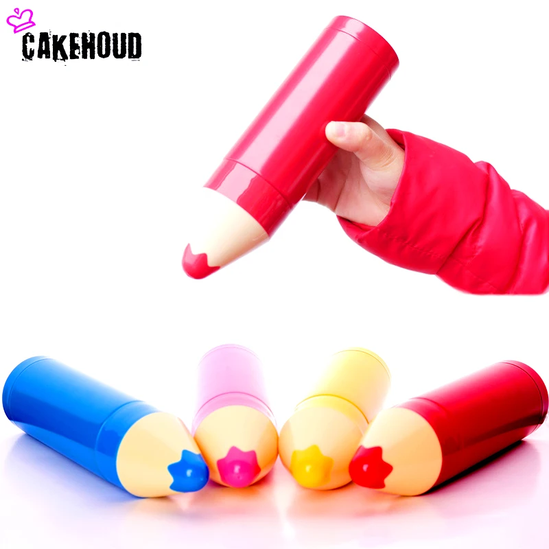 CAKEHOUD Color Pencil Head Stainless Steel Vacuum Thermos Bottle Candy Color Student Children Handy Bottle
CAKEHOUD Color Pencil Head Stainless Steel Vacuum Thermos Bottle Candy Color Student Children Handy Bottle