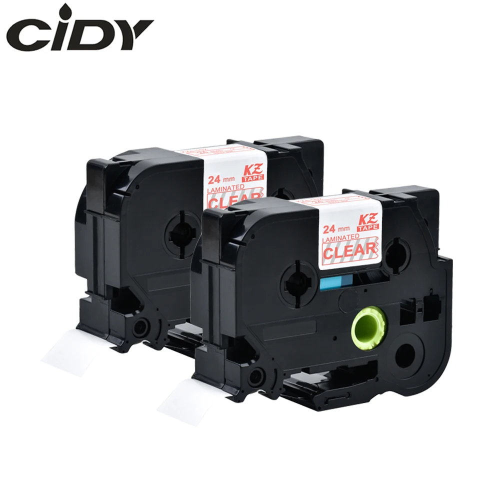 Cidy 2pcs TZE152 tze 152 tze-152 TZ-152 tz 152 for Brother Red on Clear 24mm Compatible Laminated Label Tapes Ribbon Cassette
Cidy 2pcs TZE152 tze 152 tze-152 TZ-152 tz 152 for Brother Red on Clear 24mm Compatible Laminated Label Tapes Ribbon Cassette