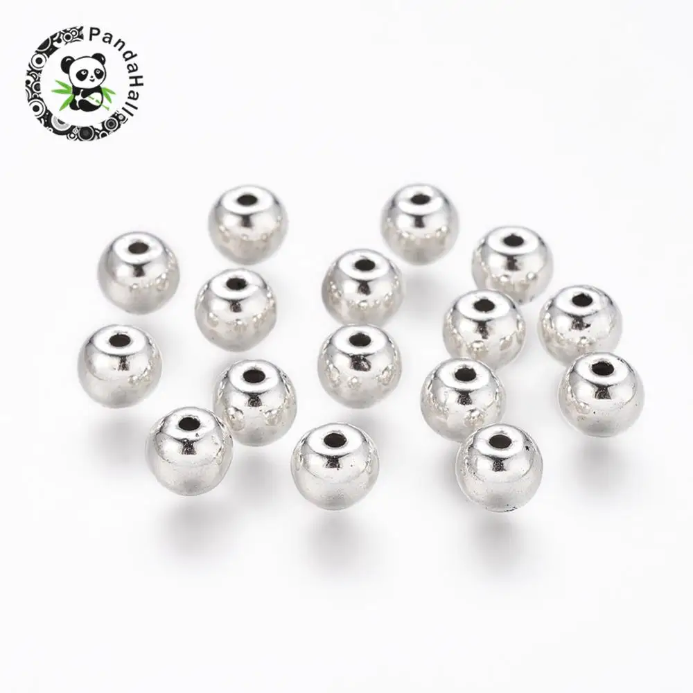 Tibetan Silver Beads, Lead Free , Round, Antique Silver Color, about 6mm long, 6mm wide, 5mm thick, hole: 1.5mm
Tibetan Silver Beads, Lead Free , Round, Antique Silver Color, about 6mm long, 6mm wide, 5mm thick, hole: 1.5mm