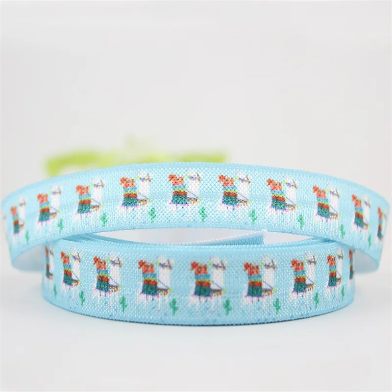 5/8" Cartoon Alpaca printed stretch DIY hair band sewing accesory ribbons 16mm animal elastic ribbon 50 yards
5/8" Cartoon Alpaca printed stretch DIY hair band sewing accesory ribbons 16mm animal elastic ribbon 50 yards