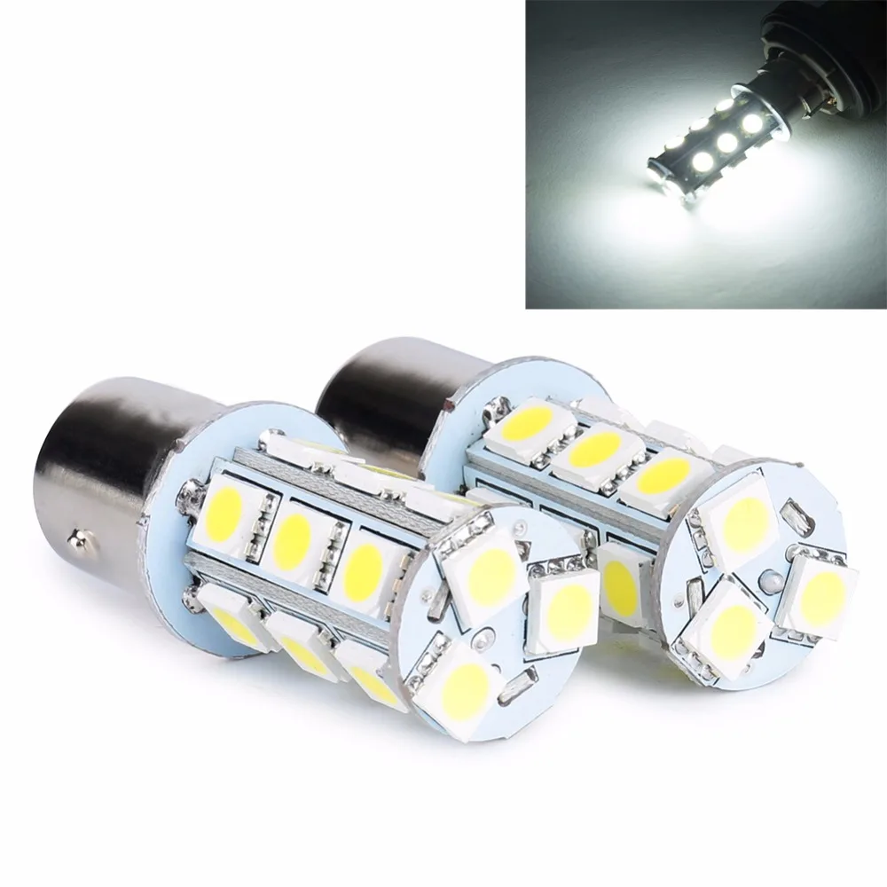 2 Pcs 1157 18 LED Car Light Bulb 12V White 6000K Bulbs 5050 SMD LEDs Dome Tail Lights Stop Brake Lamp Universal Lamps S25 Bay15d
2 Pcs 1157 18 LED Car Light Bulb 12V White 6000K Bulbs 5050 SMD LEDs Dome Tail Lights Stop Brake Lamp Universal Lamps S25 Bay15d