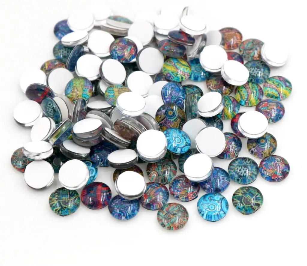 New Fashion Hot Sale 50pcs 8mm 12mm Mixed Colors Totem Style Handmade Photo Glass Cabochons
New Fashion Hot Sale 50pcs 8mm 12mm Mixed Colors Totem Style Handmade Photo Glass Cabochons