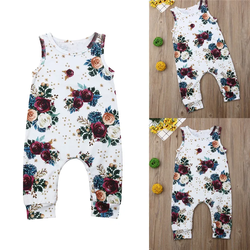 Summer Newborn Infant Baby Girl Clothes Sleeveless Floral Print Romper Jumpsuit Outfit One Pieces
Summer Newborn Infant Baby Girl Clothes Sleeveless Floral Print Romper Jumpsuit Outfit One Pieces
