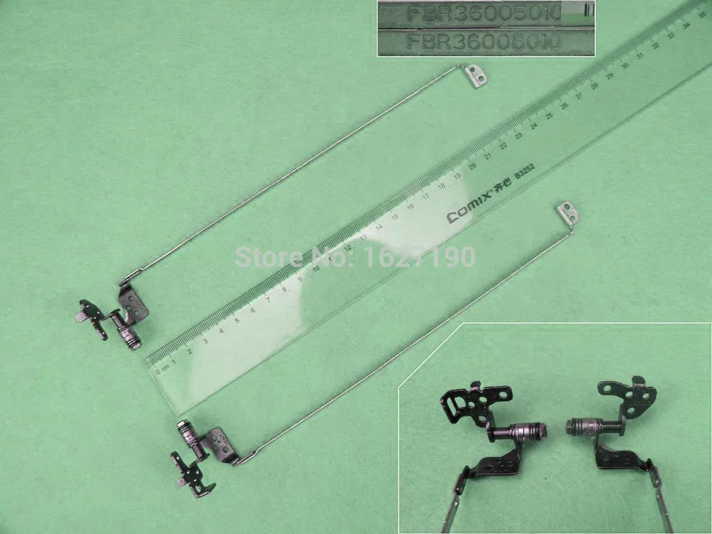 New Original laptop LCD hinge for HP Pavilion G6-2000 G6-2100 G6-2200 PN:FBR36005010 FBR36006010 FBR36002010 FBR36001010
New Original laptop LCD hinge for HP Pavilion G6-2000 G6-2100 G6-2200 PN:FBR36005010 FBR36006010 FBR36002010 FBR36001010
