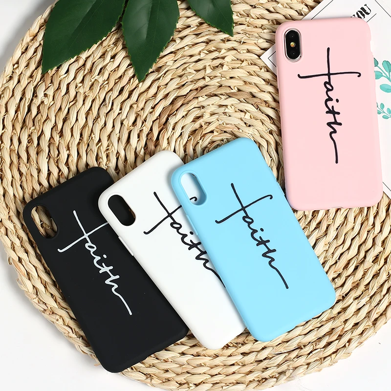 Jesus Faith Christian Religion Cross Soft TPU Silicone Frosted Matte Case Cover For iPhone 11 13 12 8 8Plus X 7 7Plus XS Max
Jesus Faith Christian Religion Cross Soft TPU Silicone Frosted Matte Case Cover For iPhone 11 13 12 8 8Plus X 7 7Plus XS Max