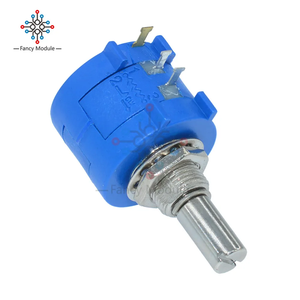 2 шт. прецизионный многооборотный потенциометр 3590S 103L 10K ohm 10 колец регулируемый