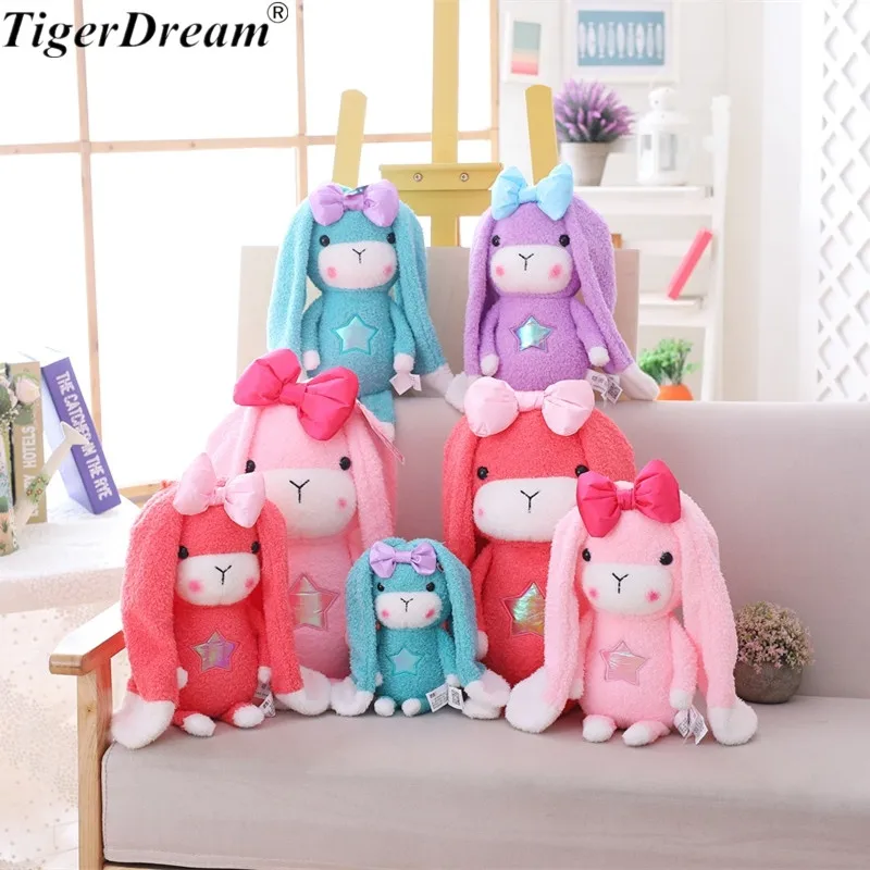 28/41/55cm New One Piece Rabbit With Bow Plush Toys Super Cute Sleeping Juguetes Cotton Stuffed Dolls Kids Rabbits Toys 4 Colors
28/41/55cm New One Piece Rabbit With Bow Plush Toys Super Cute Sleeping Juguetes Cotton Stuffed Dolls Kids Rabbits Toys 4 Colors