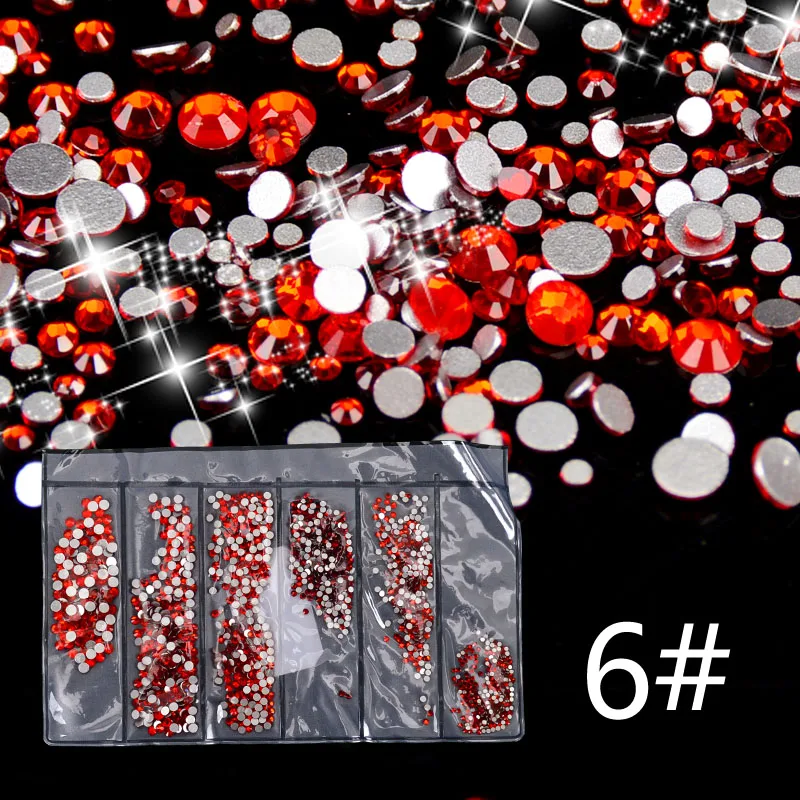 1 Pack Flatback Glass Nail Rhinestones Mixed Sizes Nail Art Decoration Stones Shiny Gems Manicure Accessories 10 Colors
1 Pack Flatback Glass Nail Rhinestones Mixed Sizes Nail Art Decoration Stones Shiny Gems Manicure Accessories 10 Colors