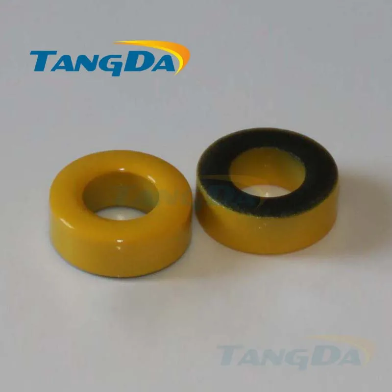 

Tangda Iron powder cores T60-6 OD*ID*HT 15.5*8.5*6 mm 5.5nH/N2 8.5uo Iron dust core Ferrite Toroid Core toroidal yellow gray