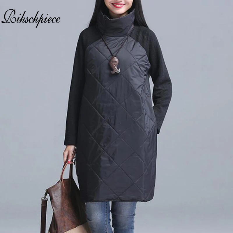 Rihschpiece 2018 Winter Plus Size 4XL Dress Women Warm Dresses Autumn Clothing Black Dress Turtleneck Down Vestidos RZF1370
Rihschpiece 2018 Winter Plus Size 4XL Dress Women Warm Dresses Autumn Clothing Black Dress Turtleneck Down Vestidos RZF1370