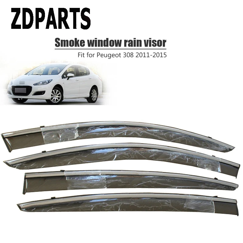 ZDPARTS 4pcs Car Wind Deflector Sun Guard Rain Wind Vent Visor Cover Trim Accessories For Peugeot 308 2011 2012 2013 2014 2015
ZDPARTS 4pcs Car Wind Deflector Sun Guard Rain Wind Vent Visor Cover Trim Accessories For Peugeot 308 2011 2012 2013 2014 2015