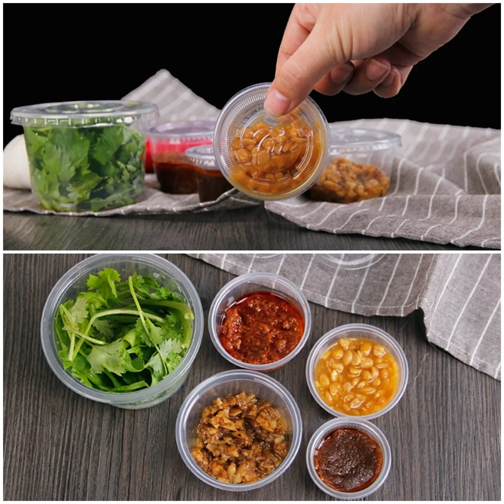 500PCs/Pack Disposable Plastic Bowl Transparent With Lid Food Takeaway Soup Bowls Storage Boxes
500PCs/Pack Disposable Plastic Bowl Transparent With Lid Food Takeaway Soup Bowls Storage Boxes