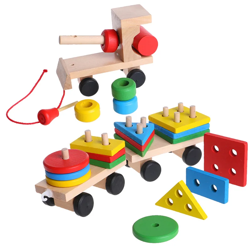 New Kids Baby Developmental Toys Wooden Train Truck Geometric Blocks Educational ToyRamadan Festival GiftRamadan Festival Gift
New Kids Baby Developmental Toys Wooden Train Truck Geometric Blocks Educational ToyRamadan Festival GiftRamadan Festival Gift