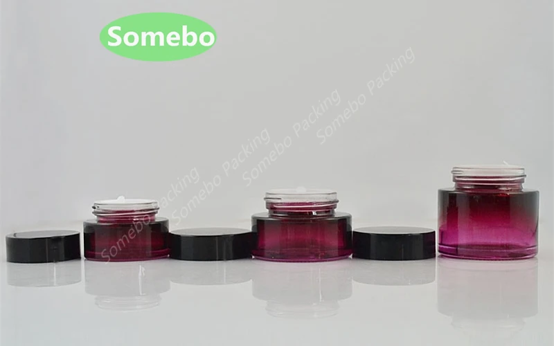 10pcs/lot 20G/30G/50G rose sandal color gradient spray glass jar, eye cream jar, cream jar, bottle packing bottle
10pcs/lot 20G/30G/50G rose sandal color gradient spray glass jar, eye cream jar, cream jar, bottle packing bottle