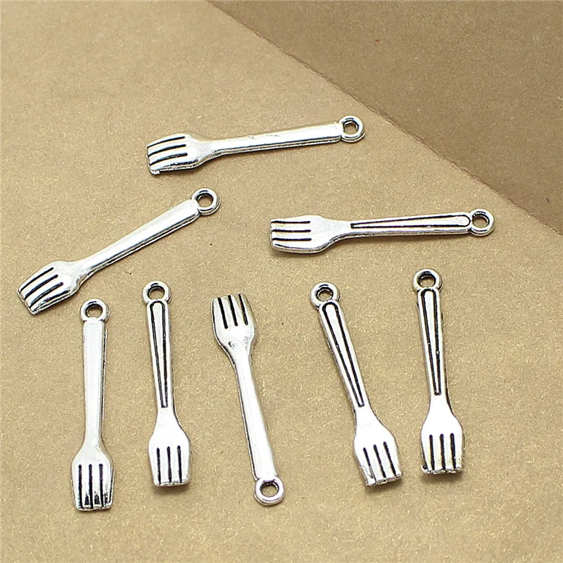 Sweet Bell Free shipping 150 cs 4*25 Antique Color Fork Charms Pendants for Jewelry Making DIY Handmade D1077
Sweet Bell Free shipping 150 cs 4*25 Antique Color Fork Charms Pendants for Jewelry Making DIY Handmade D1077