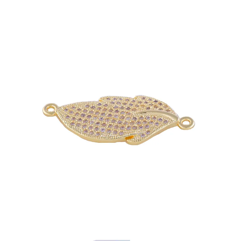 5pcs Shining Zircon Leaf Charms For Jewelry Making Bijoux Copper Micro Pave Charms Connectors Jewelry Accessories
5pcs Shining Zircon Leaf Charms For Jewelry Making Bijoux Copper Micro Pave Charms Connectors Jewelry Accessories