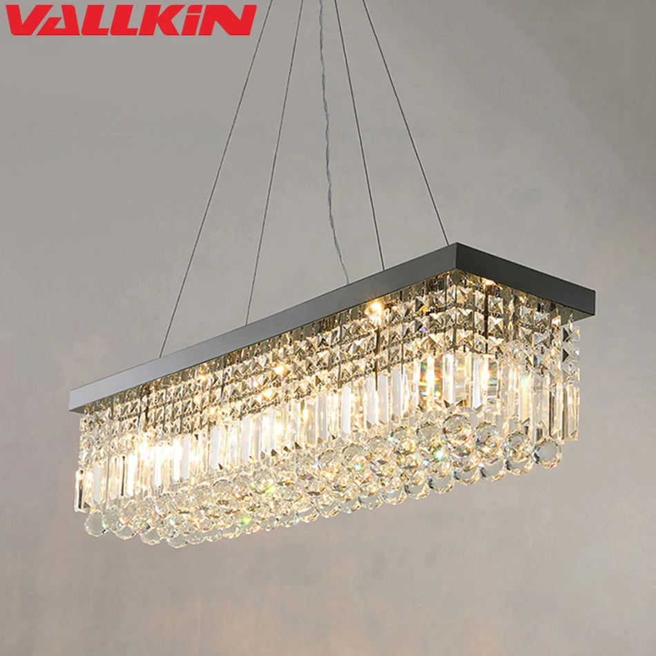 Rectangle Modern Pendant Lights for Dinning Room Livingroom Suspension Lighting Chrome Indoor Home Hanging Lamps Fixtures
Rectangle Modern Pendant Lights for Dinning Room Livingroom Suspension Lighting Chrome Indoor Home Hanging Lamps Fixtures